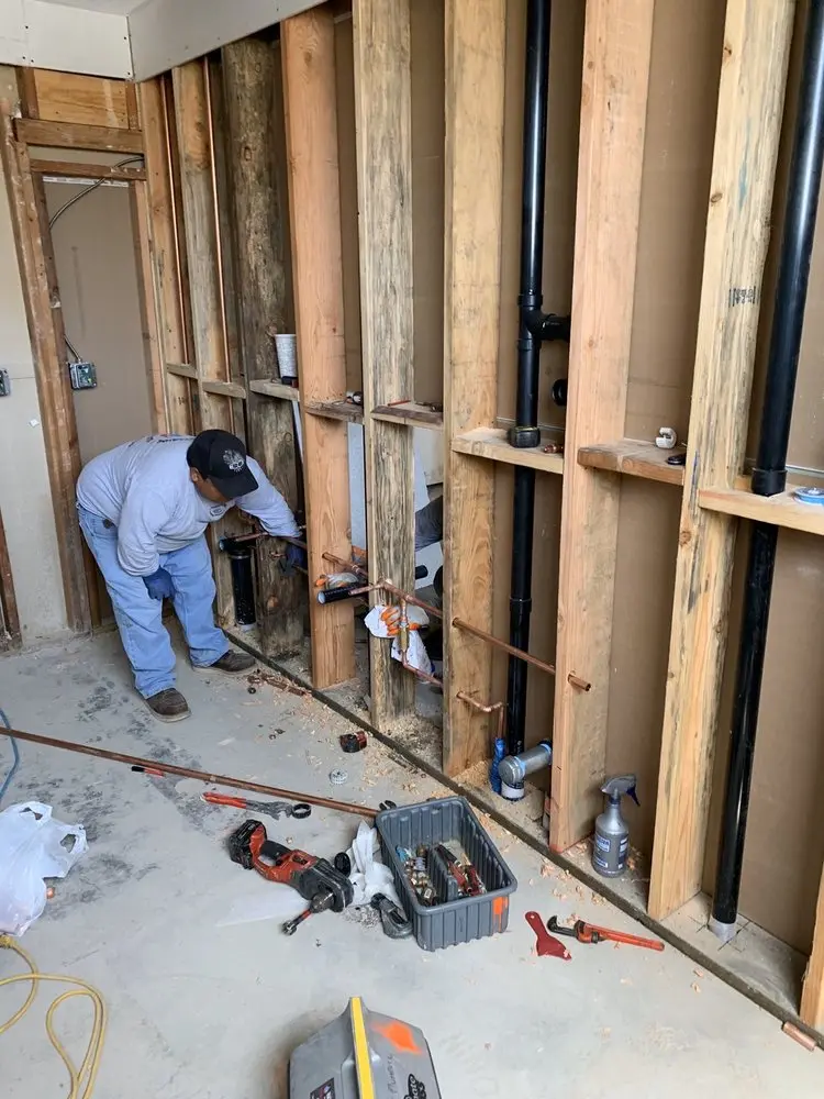 Commercial rough-in plumbing for Gas Line Repair in Clearwater Beach